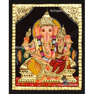 Sidhi Ganapathi Tanjore Paintings