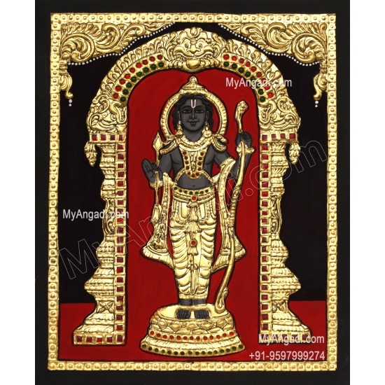 Ayodhya Ramar Tanjore Painting