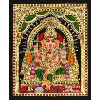 Ganesha Tajore Paintings