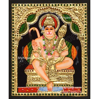 Hanuman Tanjore Painting