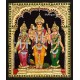 Murugan Valli Deivanai Tanjore Painting