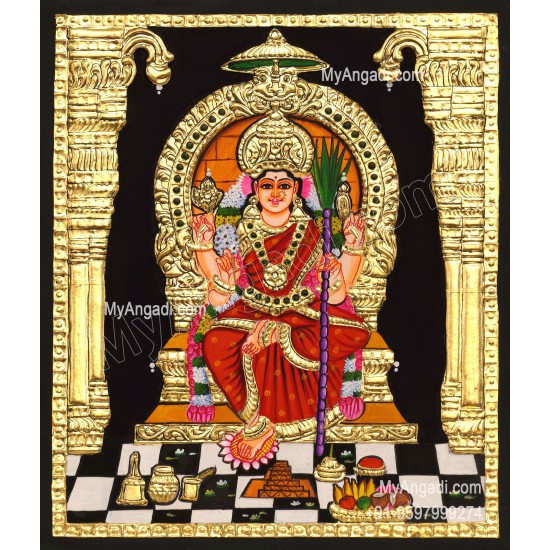 Lalitha Devi Tanjore Painting