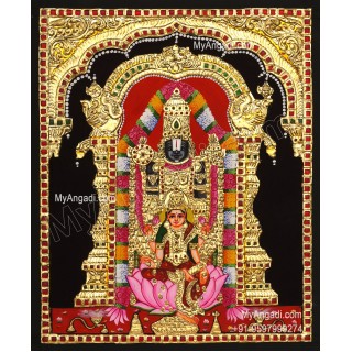 Balaji Lakshmi  Tanjore Painting