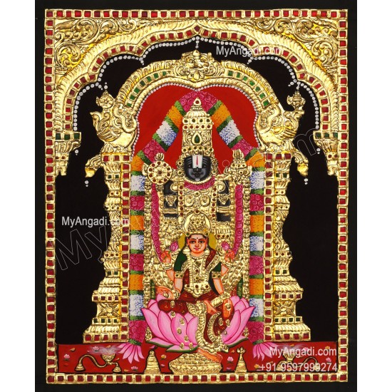 Balaji Lakshmi  Tanjore Painting