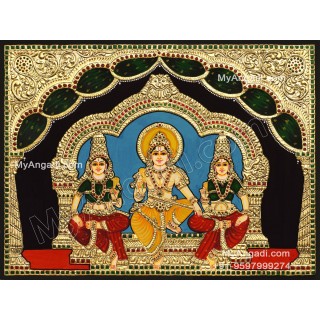 Sorimuthu Ayyanar Tanjore Painting