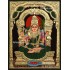 Kamatchi Amman Tanjore Painting