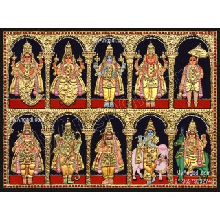 Ashtalakshmi Tanjore Paintings