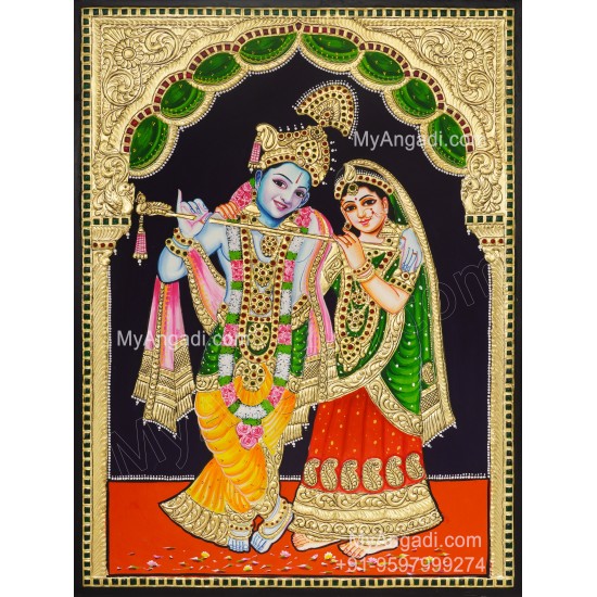 Radha Krishna Tanjore Painting Radha Krishna Tanjore Painting