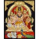 Shivan Family Tanjore Painting