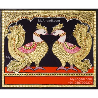 Annapakshi Tanjore Painting