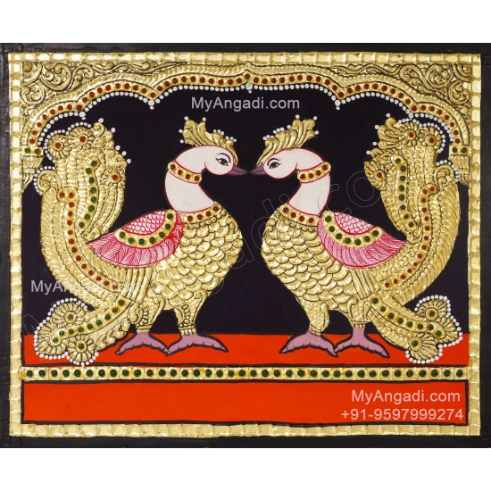 Annapakshi Tanjore Painting Annapakshi Tanjore Painting