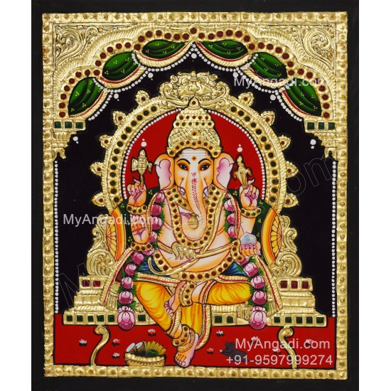 Ganesha Tanjore Paintings Ganesha Tanjore Paintings