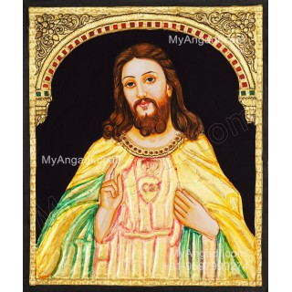 Jesus Tanjore Painting