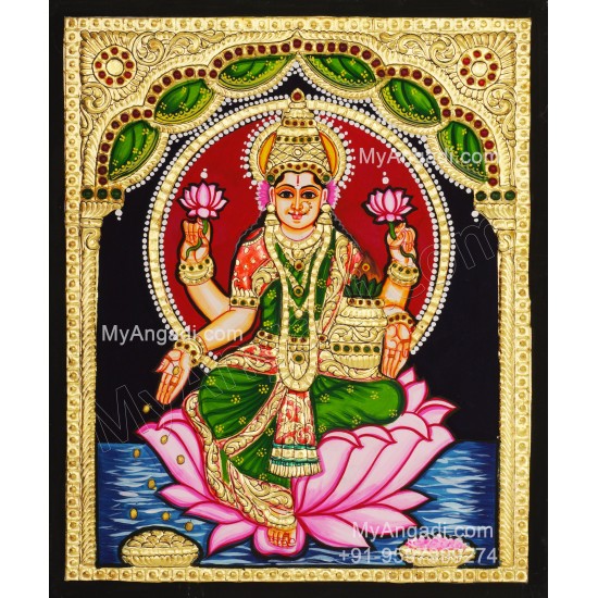 Lakshmi Tanjore Paintings