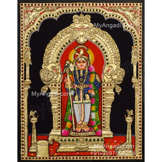 Murugan Tanjore Painting