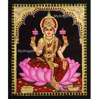 5 Set Ganesha Murugan Balaji Lakshmi Saraswathi Tanjore painting