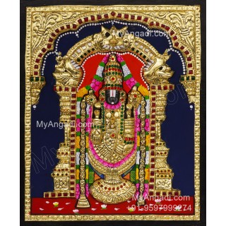 Balaji 3d Tanjore Painting