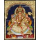 Saraswathi  3D Tanjore Painting