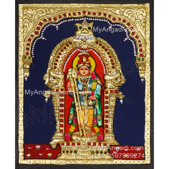 Murugan 3D Tanjore Painting