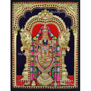 Balaji 3d Tanjore Painting