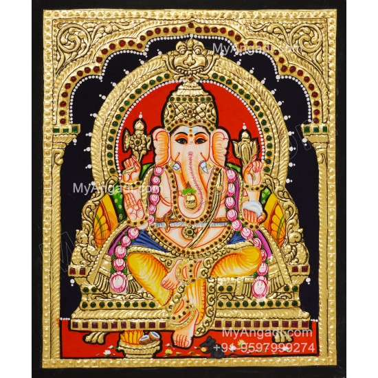 Ganesha Tanjore Paintings