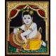 Butter Krishna Tanjore Painting