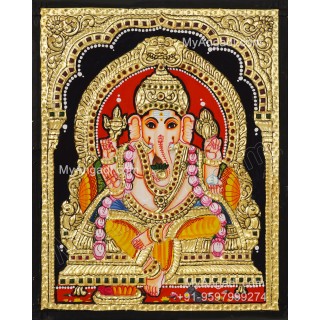 Ganesha Tanjore Paintings