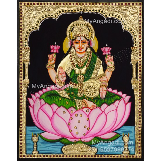 Lakshmi Tanjore Painting