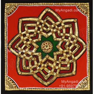 Aiswarya Kolam Tanjore Painting