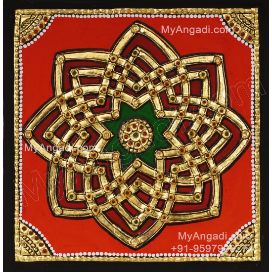 Aiswarya Kolam Tanjore Painting