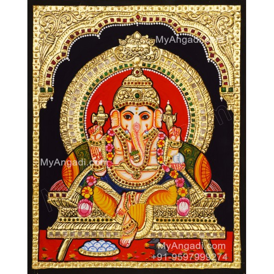 Ganesha Tanjore Paintings