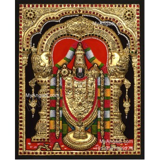 Balaji 3d Tanjore Painting