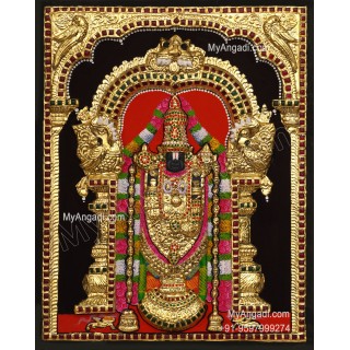 Balaji 3d Tanjore Painting