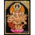 Kan Drishti Ganesha Tanjore Painting