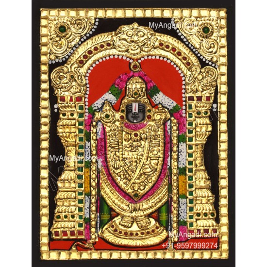 Venkateshwara Tanjore Painting