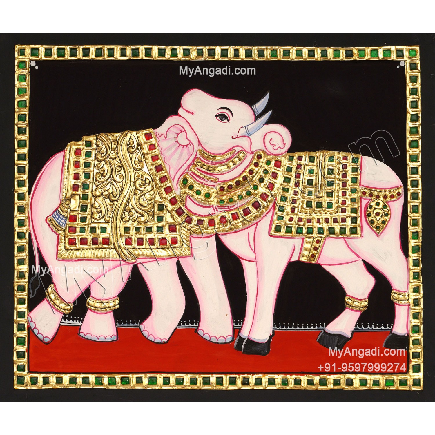 Bull and Elephant Optical Illusion in Airavatesvara Temple Tanjore ...