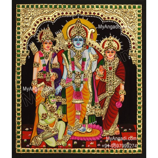 Ram Darbar Tanjore Painting