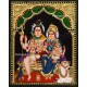 Shiva Family Tanjore Paintings