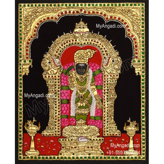 Meenakshi Tanjore Painting, Amman Tanjore Painting