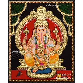 Ganesha Tanjore Paintings