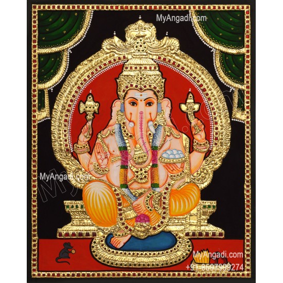 Ganesha Tanjore Paintings