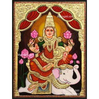 Gajalakshmi Tanjore Paintings