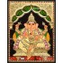 Ganesha 2D Tanjore Painting