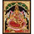 Gajalakshmi 3d Embossed Tanjore Painting