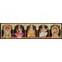 5 Panel  Tanjore Painting