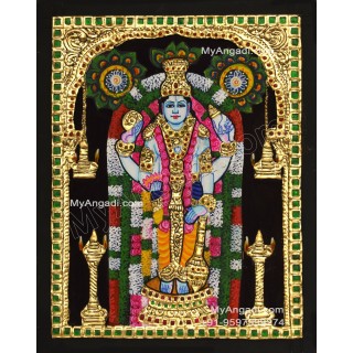 Guruvayoorappan Tanjore Painting