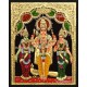 Valli Deivanai Murugan Tanjore Painting