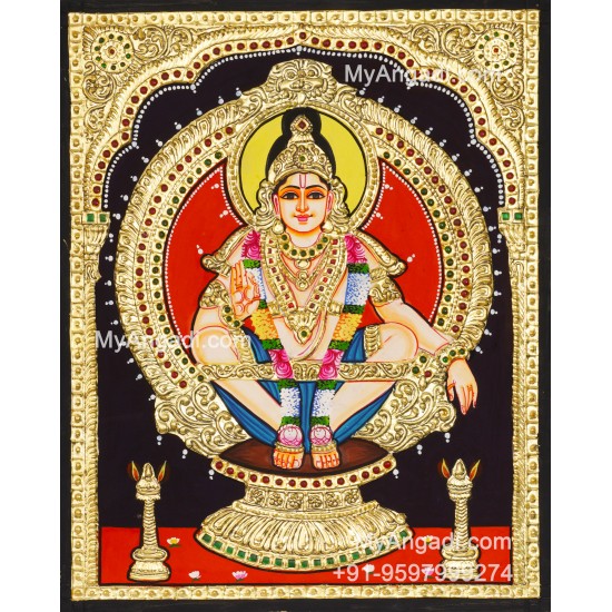 Aiyappan Tanjore Paintings