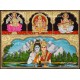 4 Panel  Tanjore Painting
