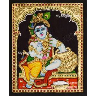 Krishna Tanjore Painting